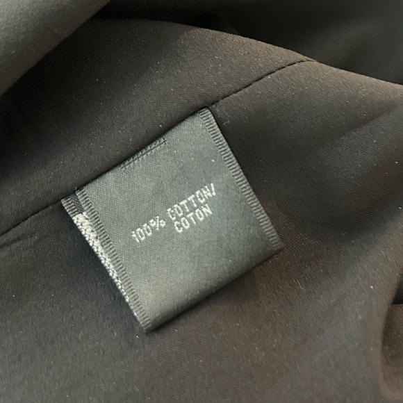 Lafayette 148 NewYork Elegant Black and White Sleeveless Dress - Picture 11 of 12